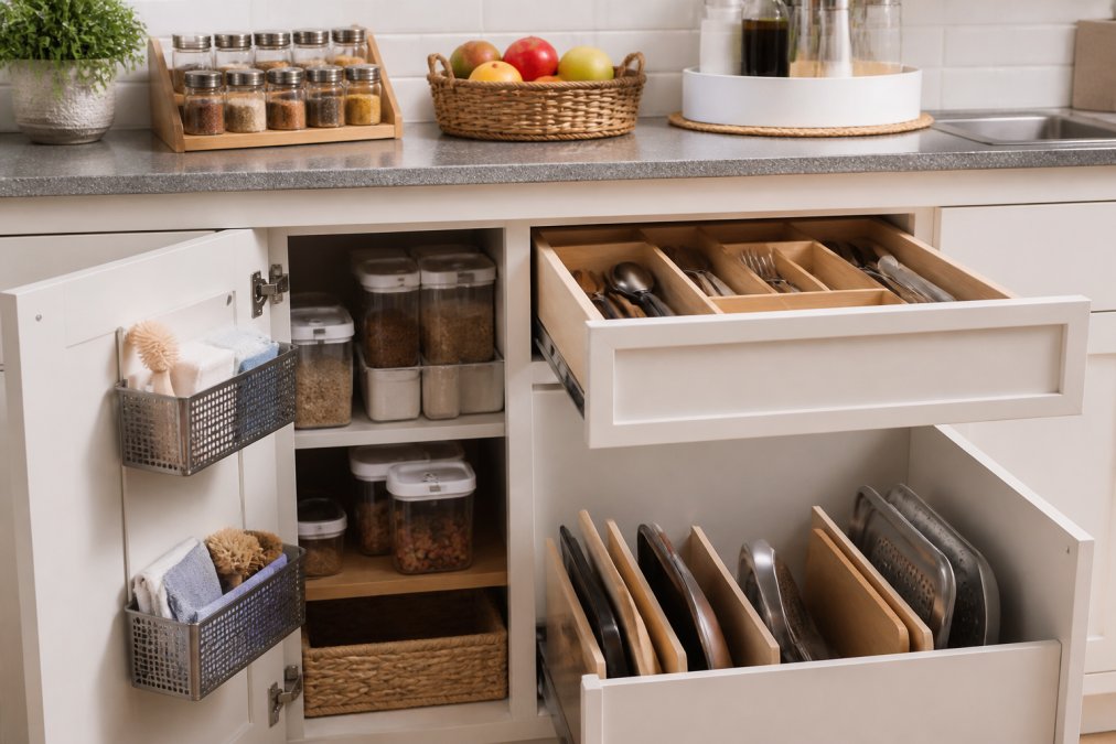 5 Budget-Friendly Smart Organization Ideas for Kitchen