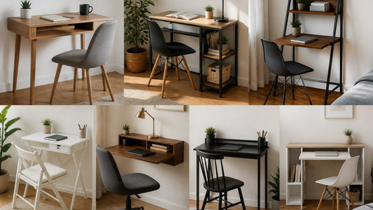 Compact Desks for Home Offices: 7 Space-Saving Options