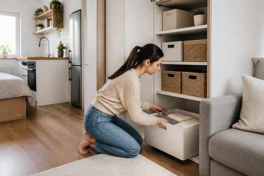How to Organize Small Apartment Storage
