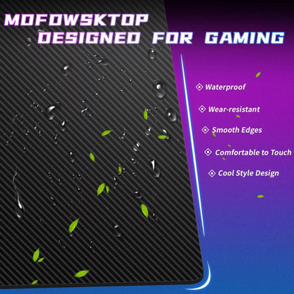 Gaming Desk 39.4 Inch Z-Shaped Computer Desk PC Computer Table Home Office Desk Ergonomic Gamer Workstation with Headphone Hook, Red